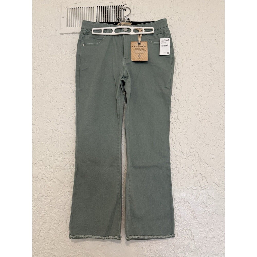 Democracy Ab Solution High Rise  Cropped Itty Bitty  Flare Jeans SZ 10 New
